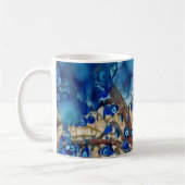 Mug Watercolor of Tree Decorated with Nazars (Gauche)