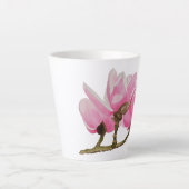 Mug watercolor painting Magnolia (Devant)