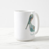 Mug Watercolor Pelican (Devant droit)