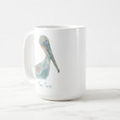 Mug Watercolor Pelican (Devant gauche)