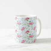 Mug watercolor peony (Devant droit)