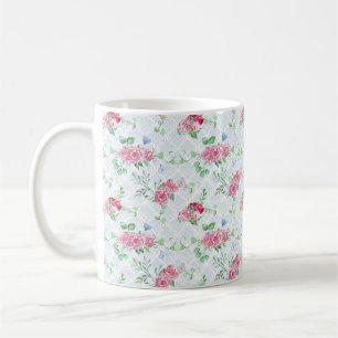 Mug watercolor peony