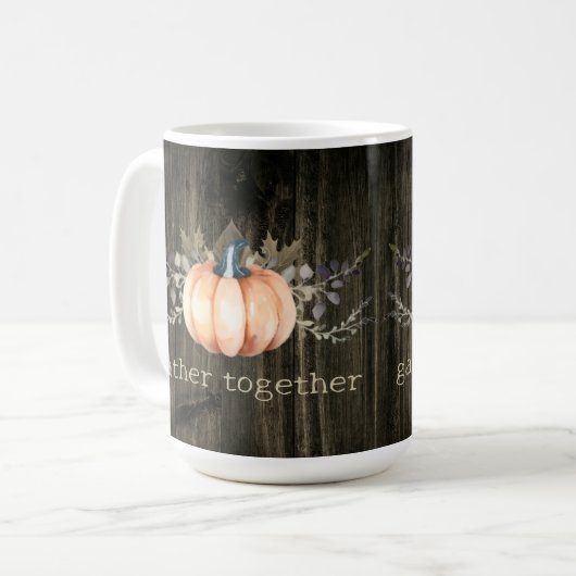 Mug Watercolor Pumpkin (Devant gauche)