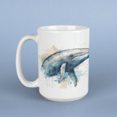Mug Watercolor Whale Wonder