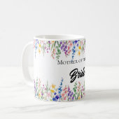 Mug – Watercolor Wildflower Floral Wrap – Spring B (Devant gauche)