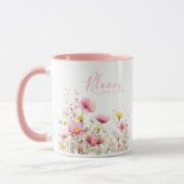 Mug Watercolor Wildflower Meadow "Bloom" (Gauche)