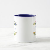Mug Watercolor Wildflower – Personalized Name (Centre)