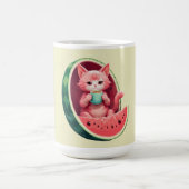 Mug Watermelon Cat Coffee Break (Centre)