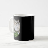 Mug Watermelon Cat Silly Cat Meme (Devant gauche)