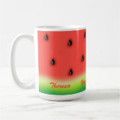 Mug Watermelon d'été personnalisé (Gauche)