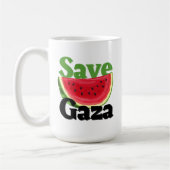 Mug Watermelon Free Palestine Sauvez Gaza (Gauche)