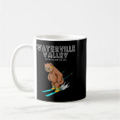 Mug Waterville Valley New Hampshire - Funny Ski Grizzl (Gauche)