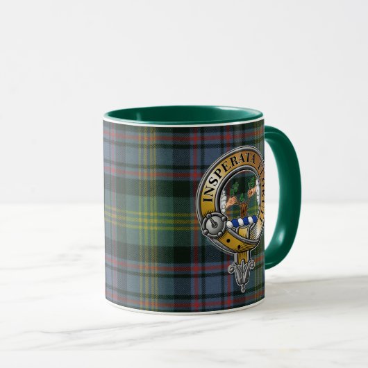 Mug Watson Tartan & Badge (Devant droit)