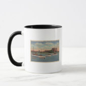 Mug Waukegan, IL - Vue de la station de pompage munici (Gauche)