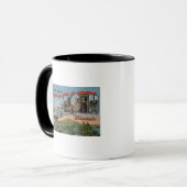 Mug Wausau, Wisconsin - Scènes de grandes lettres (Devant gauche)
