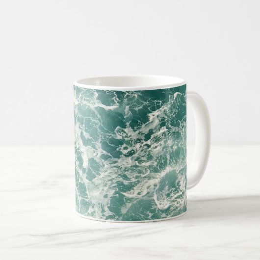 Mug Waves Blue Green (Devant droit)