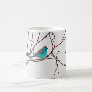 Mug Waxbill bleu