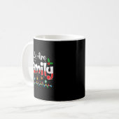 Mug We Are Family 2025 Christmas Pajama Funny Matching (Devant gauche)