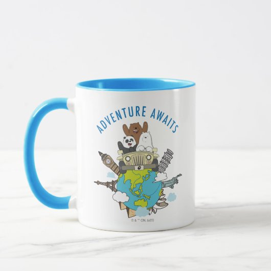 Mug We Bare Bears - Adventure Await (Gauche)