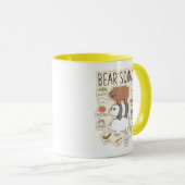 Mug We Bare Bears - Bear Squad Journal Graphic (Devant droit)