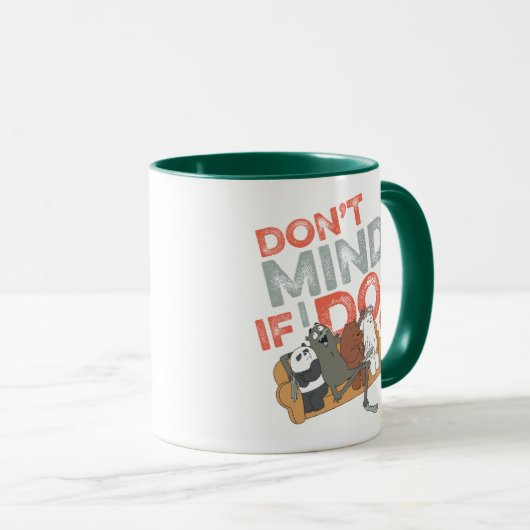 Mug We Bare Bears & Charlie - Don't Mind If I Do! (Devant droit)