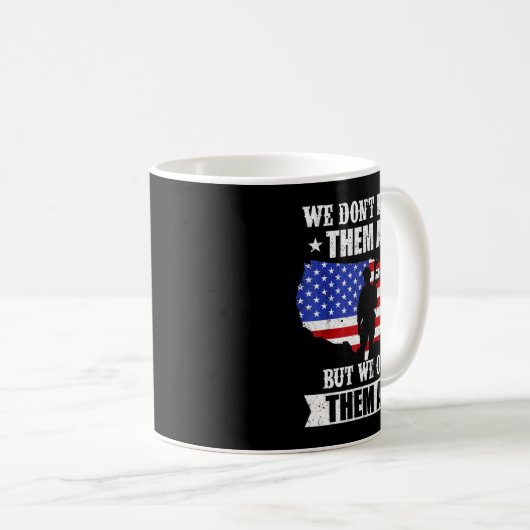 Mug We Don't Know Them All But We Owe Them All Veteran (Devant droit)