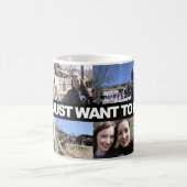 Mug We just want to live - kaffemugg (Centre)