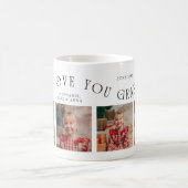 Mug We Love You Grandpa 4-Photo White (Centre)