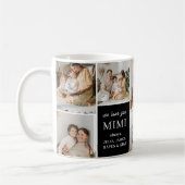 Mug We Love You Mimi Elegant Modern 9 Photo (Gauche)