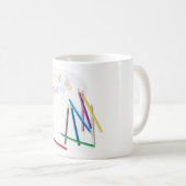 Mug We Love You Mom Hand-Drawn Crayon Art (Devant droit)