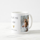 Mug We Love You Nana 2 Photo Collage (Devant droit)