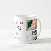 Mug We Love You Poppa 3 Photo Collage Grand-père (Devant droit)