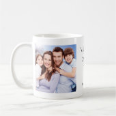 Mug We Love You Poppa 3 Photo Collage Grand-père (Gauche)