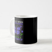 Mug We Only Need One Monarch Funny Butterfly Quote (Devant gauche)