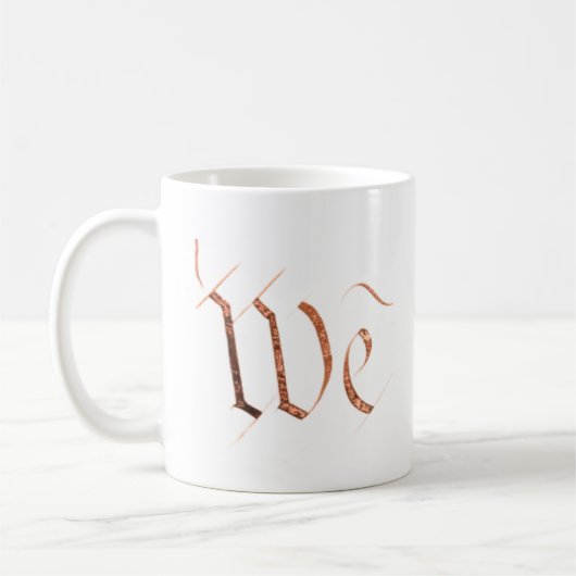 Mug We: the People (Gauche)