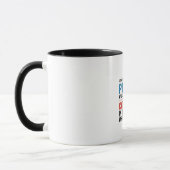 Mug We the People Will Never Forget the Cowards (Gauche)