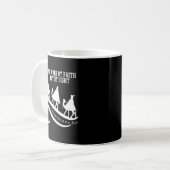 Mug We Walk By Faith Not By Sight Christian Christmas (Devant gauche)