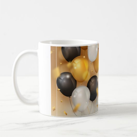 Mug We Wish You a Very Happy Birthday (Gauche)