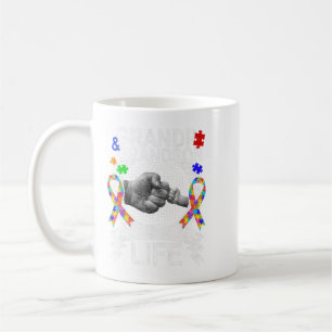 Mug Wear this Grandpa And Grandson Best Friend Autism
