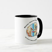Mug Weasel & Baboon "Maman aime mieux que toi" (Devant droit)