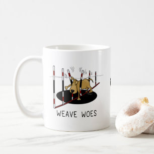 Mug Weave Woes - agilité amusant coincé chien oops