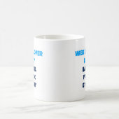 Mug Web Developer par jour de baseball Fanatic par nui (Centre)