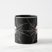 Mug Web éffrayant Halloween Skull Spider (Centre)