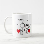 Mug Wedding , day Valenine , love (Gauche)