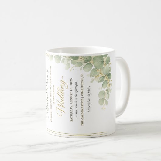 Mug wedding invitation (Devant droit)