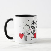 Mug Wedding, jour de Valentine (Gauche)