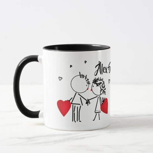Mug Wedding, jour de Valentine (Gauche)