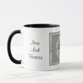 Mug Wedding Photo Silver Personalized (Gauche)