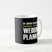Mug Wedding planner génial (Devant droit)