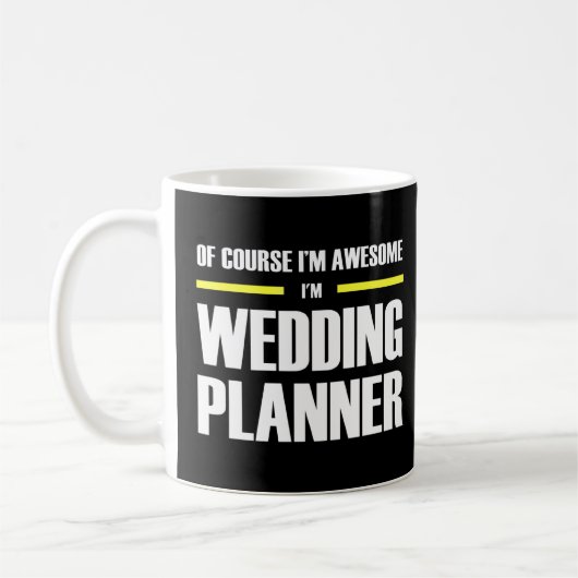 Mug Wedding planner génial (Gauche)